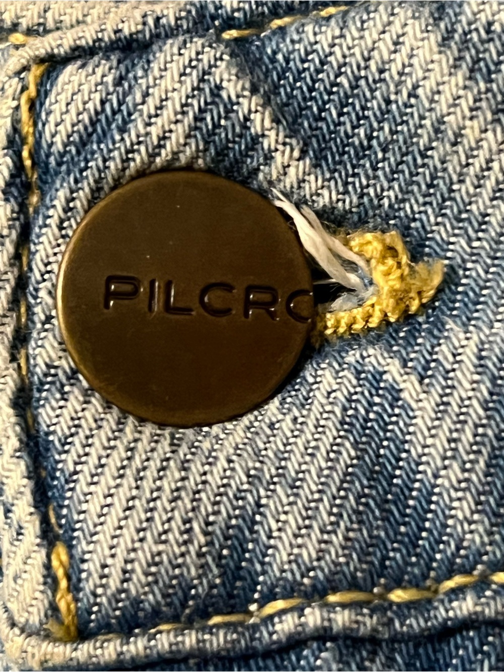 Anthropologie Pilcro Emory Pleated High Rise Wide Leg faded Jeans Size 28 - Picture 13 of 14